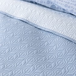 Κουβερλί Μονό 160x240 - Orion Sky Blue / Light Blue