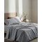 σεντόνι διπλό με λάστιχο Unicolors - Medium Gray