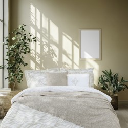 κουβέρτα υπέρδιπλη 220x240 - Nuve Taupe