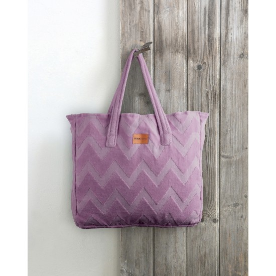 τσάντα θαλάσσης 46x60 - Vida Purple