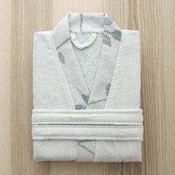 μπουρνούζι κιμονό με 3/4 μανίκι Abrazo - Small - Aqua Mint