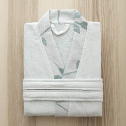 μπουρνούζι κιμονό με 3/4 μανίκι Abrazo - Medium - Aqua Mint
