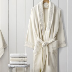 μπουρνούζι Seren - Medium - Ivory
