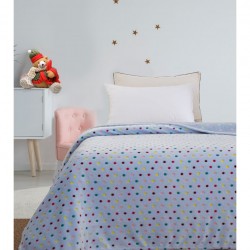 Κουβέρτα Φωσφοριζέ Luminated Flannel Μονή 160X220 - Bubble Luminous Collection Palamaiki