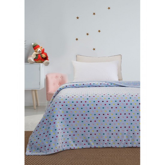 Κουβέρτα Φωσφοριζέ Luminated Flannel Μονή 160X220 - Bubble Luminous Collection Palamaiki