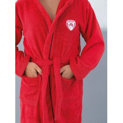 Μπουρνούζι με Κουκούλα Medium - Olympiacos BC-1925 Adults