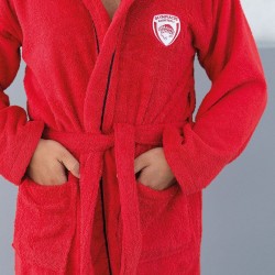 Μπουρνούζι με Κουκούλα Medium - Olympiacos BC-1925 Adults