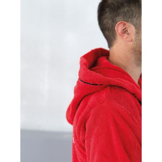 Μπουρνούζι με Κουκούλα Medium - Olympiacos BC-1925 Adults