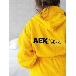 Μπουρνούζι με Κουκούλα XL - AEK Adults