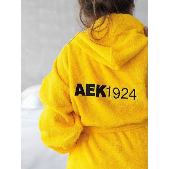 Μπουρνούζι με Κουκούλα XL - AEK Adults
