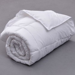 Παπλωμα King Size White Comfort 260X240 Stripe Microfiber