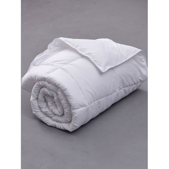 Παπλωμα King Size White Comfort 260X240 Stripe Microfiber