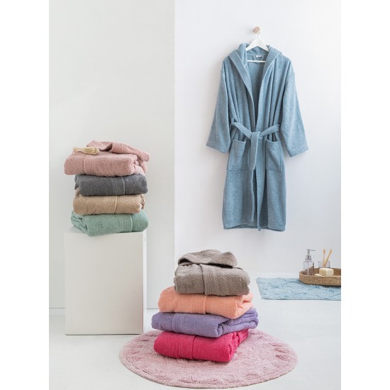 Μπουρνούζι Bath Collection FUNKY GREY Large