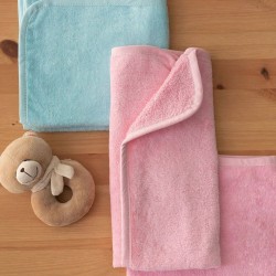 Σετ Πετσέτες Βρεφικες Baby Bath 40X60 Robin Ciel
