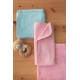 Σετ Πετσέτες Βρεφικες Baby Bath 40X60 Robin Ciel