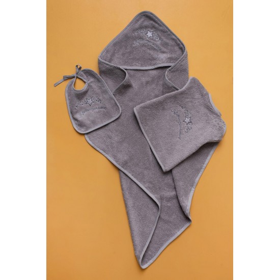 Σετ Λουτρού Βρεφικο Baby Joia BJ524 Grey
