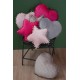 Μαξιλαρι Αστερι Με Pon-Pon 34X34 Elwin Rose