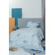 Παπλωμα Μονό Luminous 160X240 Cluster Blue