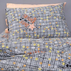 Ζεύγος Μαξιλαροθήκες Φακελος Luminous 50X70 Cluster Grey Ζεύγος Μαξιλαροθήκες Φακελος Luminous 50X70 Cluster Grey