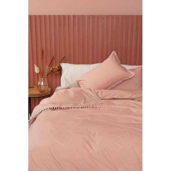 Παπλωματοθήκη Μονή 170X240 Pon-Pon Rose