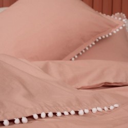 Παπλωματοθήκη Μονή 170X240 Pon-Pon Rose