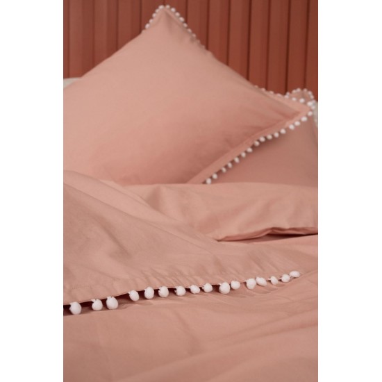 Παπλωματοθήκη Μονή 170X240 Pon-Pon Rose