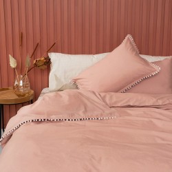 Παπλωματοθηκη Μονή 170x240 PON-PON ROSE
