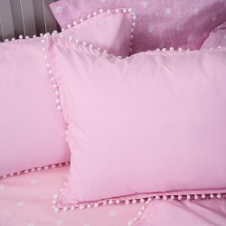 Παπλωματοθήκη Υπέρδιπλη 230X240 Pon-Pon Lilac