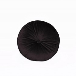 Διακοσμητικό Μαξιλάρι Βελουτε Δ.30cm VF803 Black