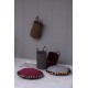 Διακοσμητικο Καλαθι Με Χερουλια Home Décor 30X45 Ran Bordeaux