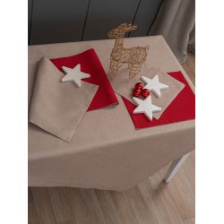 Σετ Σουπλα Christmas Collection 35x45 CD01 BEIGE