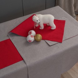 Τραπεζοκαρέ Christmas Collection 85x85 CD01 GREY