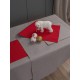 Τραπεζοκαρέ Christmas Collection 85x85 CD01 GREY