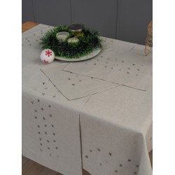 Τραπεζοκαρέ Christmas Collection 85x85 CD02 GREY