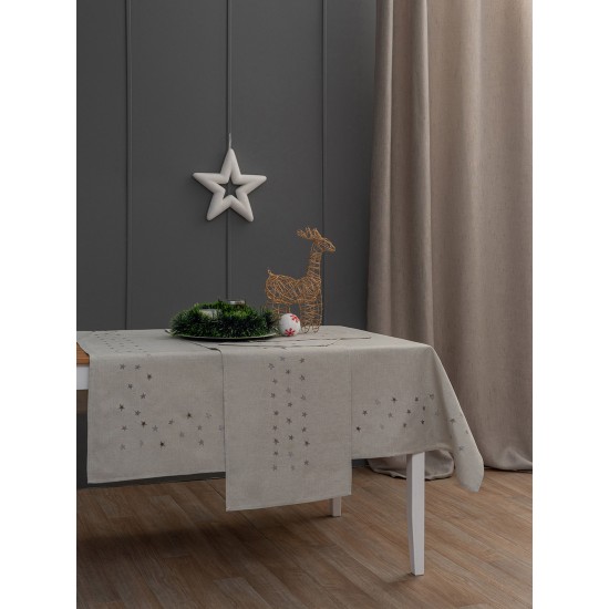 Τραπεζοκαρέ Christmas Collection 85x85 CD02 GREY