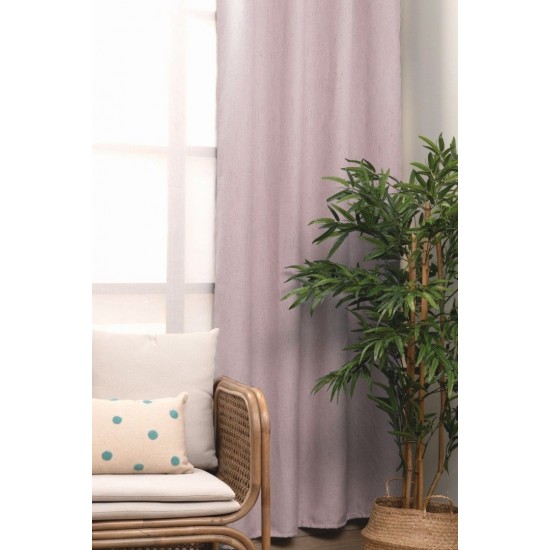 Κουρτίνα 140x260 Loria Pink