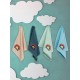 Σετ 4 Πετσετάκια Μπανιου Kids Bath 40x60 SUPER