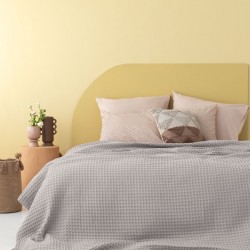 Κουβέρτα Πικέ 250x240 MARCIE FOG