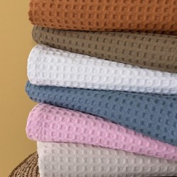 Κουβέρτα Πικέ 250x240 MARCIE STEEL