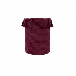 Διακοσμητικο Καλαθι Με Χερουλια Home Décor 30x40 FABIAN BORDEAUX