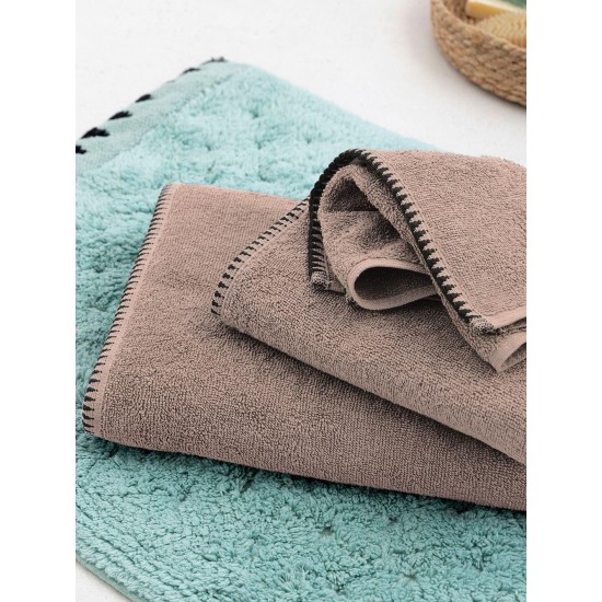 Πετσέτα Χεριών Towels Collection 30x50 BROOKLYN TAUPE Πετσέτα Χεριών Towels Collection 30x50 BROOKLYN TAUPE