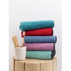 Πετσέτα Προσώπου Towels Collection 50x90 BROOKLYN PETROL