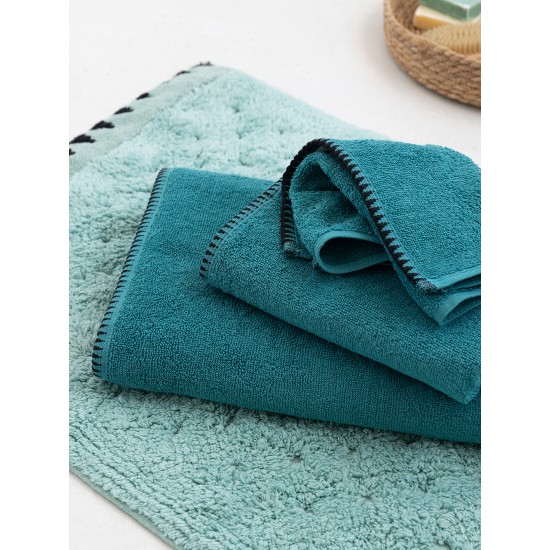 Πετσέτα Λουτρού Towels Collection 70x140 BROOKLYN PETROL