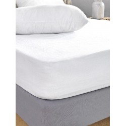 Καλύμματα Μαξιλαριών White Comfort 50X70 Jersey-Waterproof
