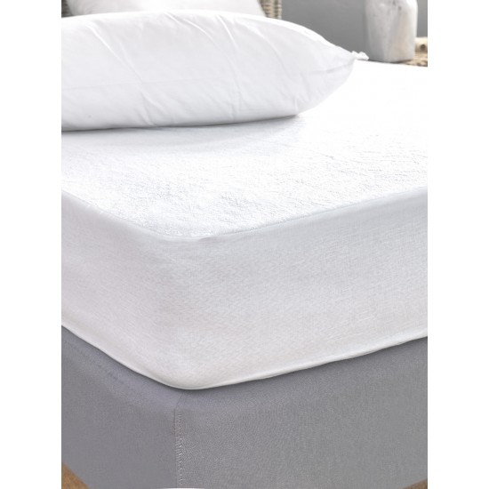 Κάλυμμα Μονό White Comfort 90x200+35 TERRY WATERPROOF Κάλυμμα Μονό White Comfort 90x200+35 TERRY WATERPROOF