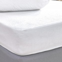 Κάλυμμα King Size White Comfort 180X200+35 Terry Waterproof