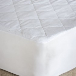 Κάλυμμα King size White Comfort 180x200+35 QUILTED