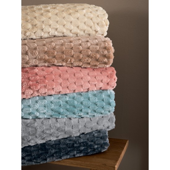 Κουβέρτα Fleece 160x220 ASTER CREME