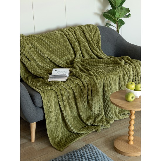 Κουβέρτα Fleece 160x220 ASTER GREEN