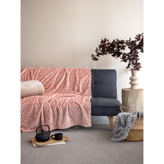 Κουβέρτα Fleece 220x240 ASTER ROSE